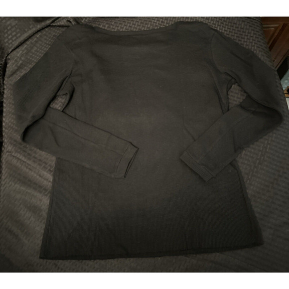 Def Leppard Shirt Women's Medium Long Sleeve Band Shirt Waffle Knit Thermal - Picture 5 of 7